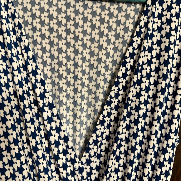 Navy blue and white maxi dress! - Picture 5 of 5